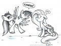 mlp_sketch___louder__by_sophiecabra-d6iube1.jpg